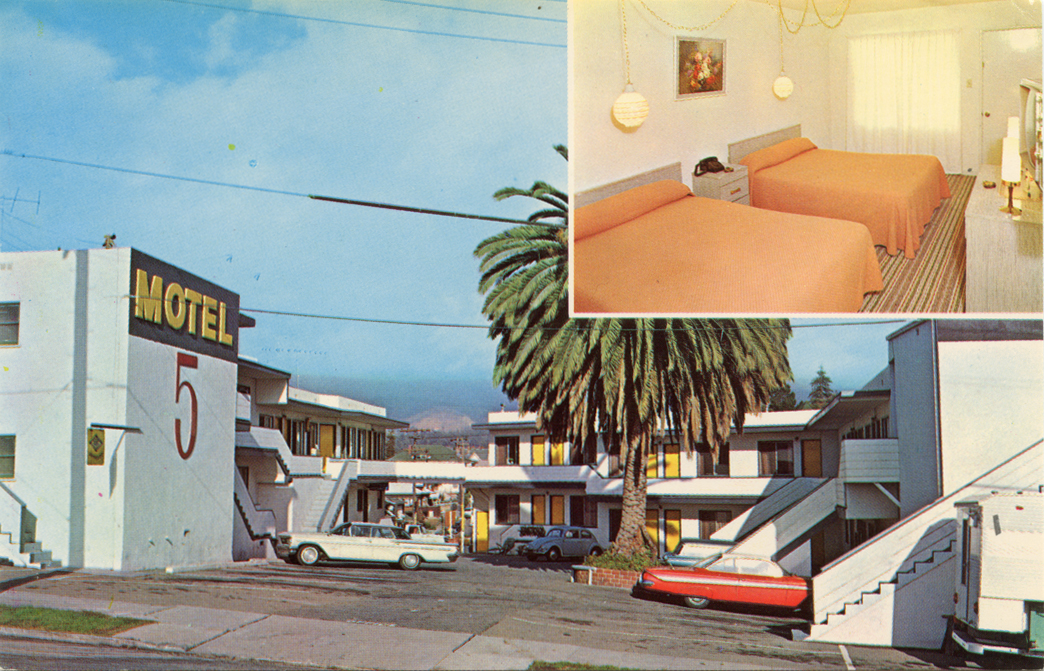 Oakland, California, Motels, Hotels, Inns, Lodges, Auto Court, old